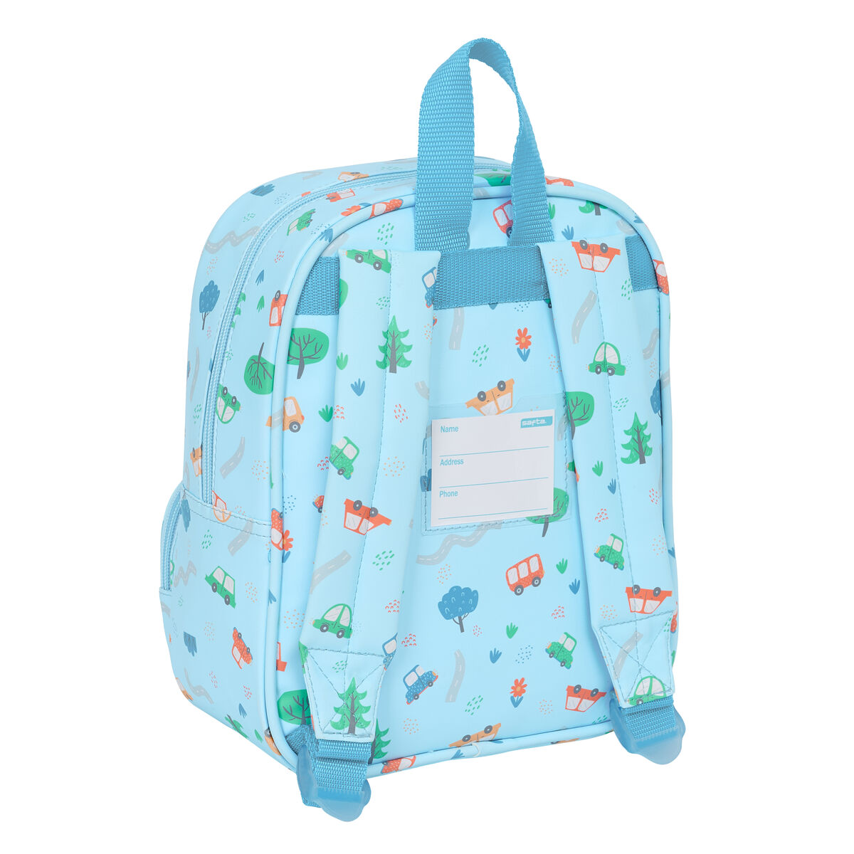 Batoh pro děti Safta Coches Modrý 22 x 27 x 10 cm